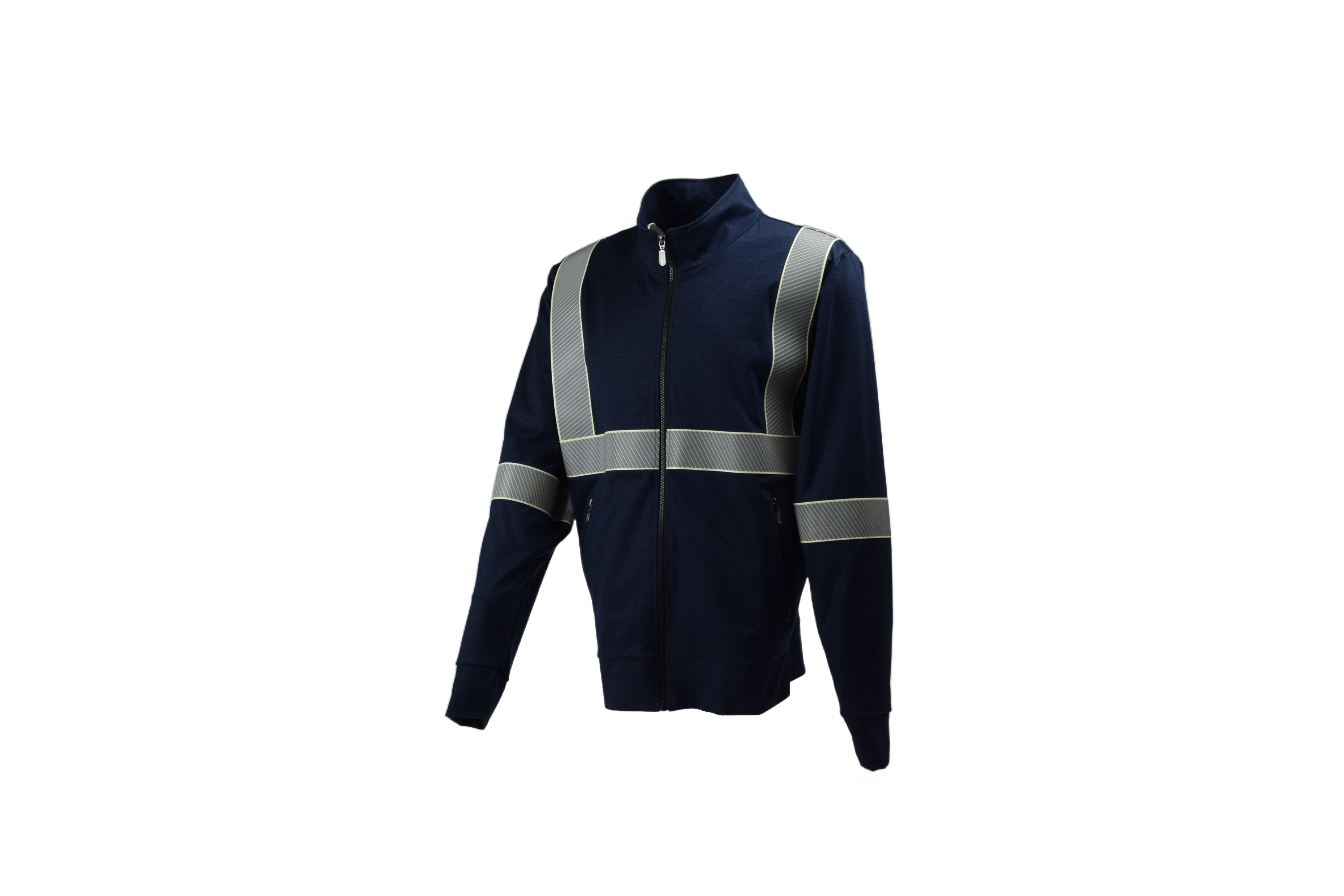 Reflective and Phosphorescent Zip Sweatshirt