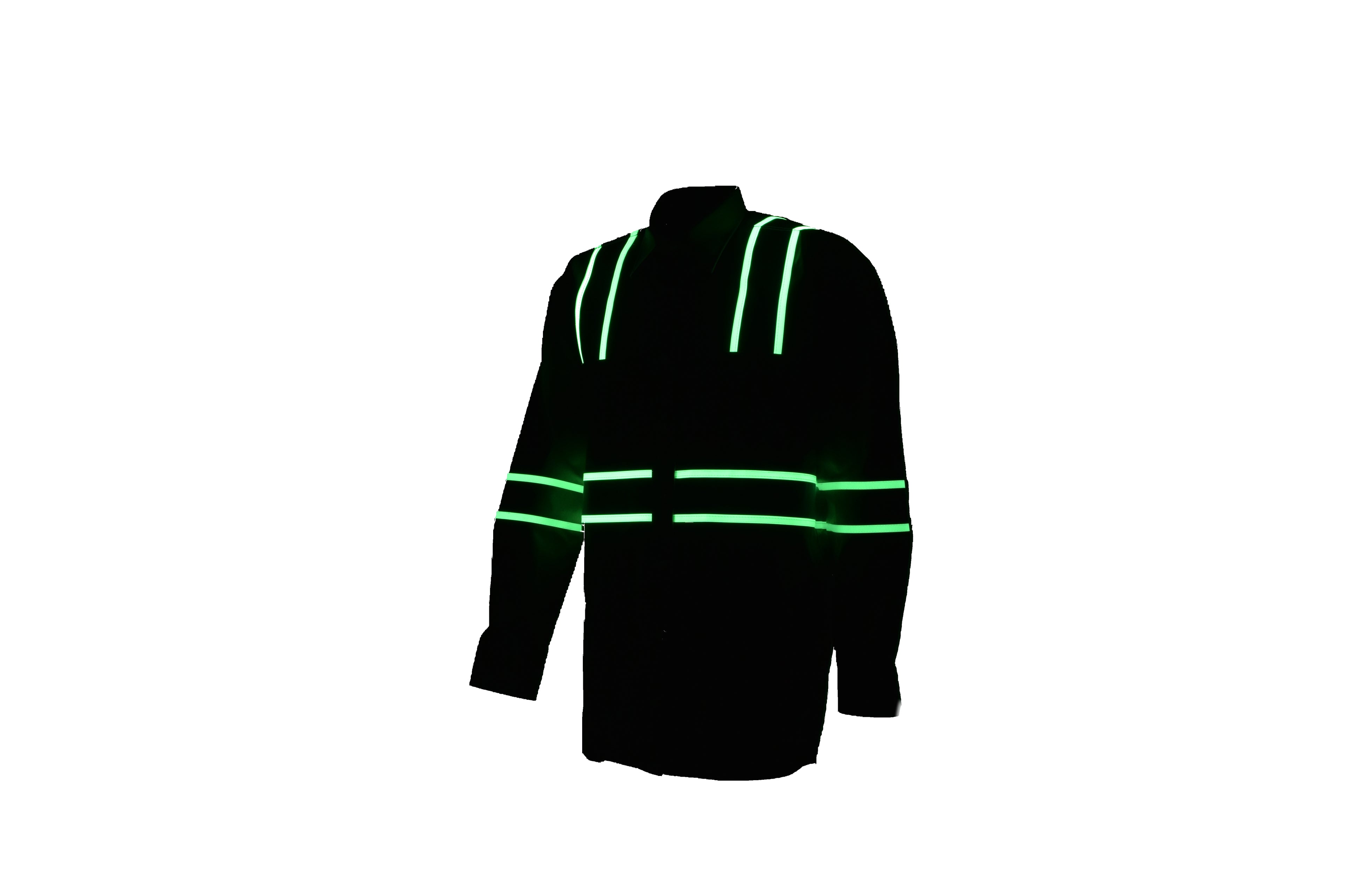 Reflective and Phosphorescent Overshirt