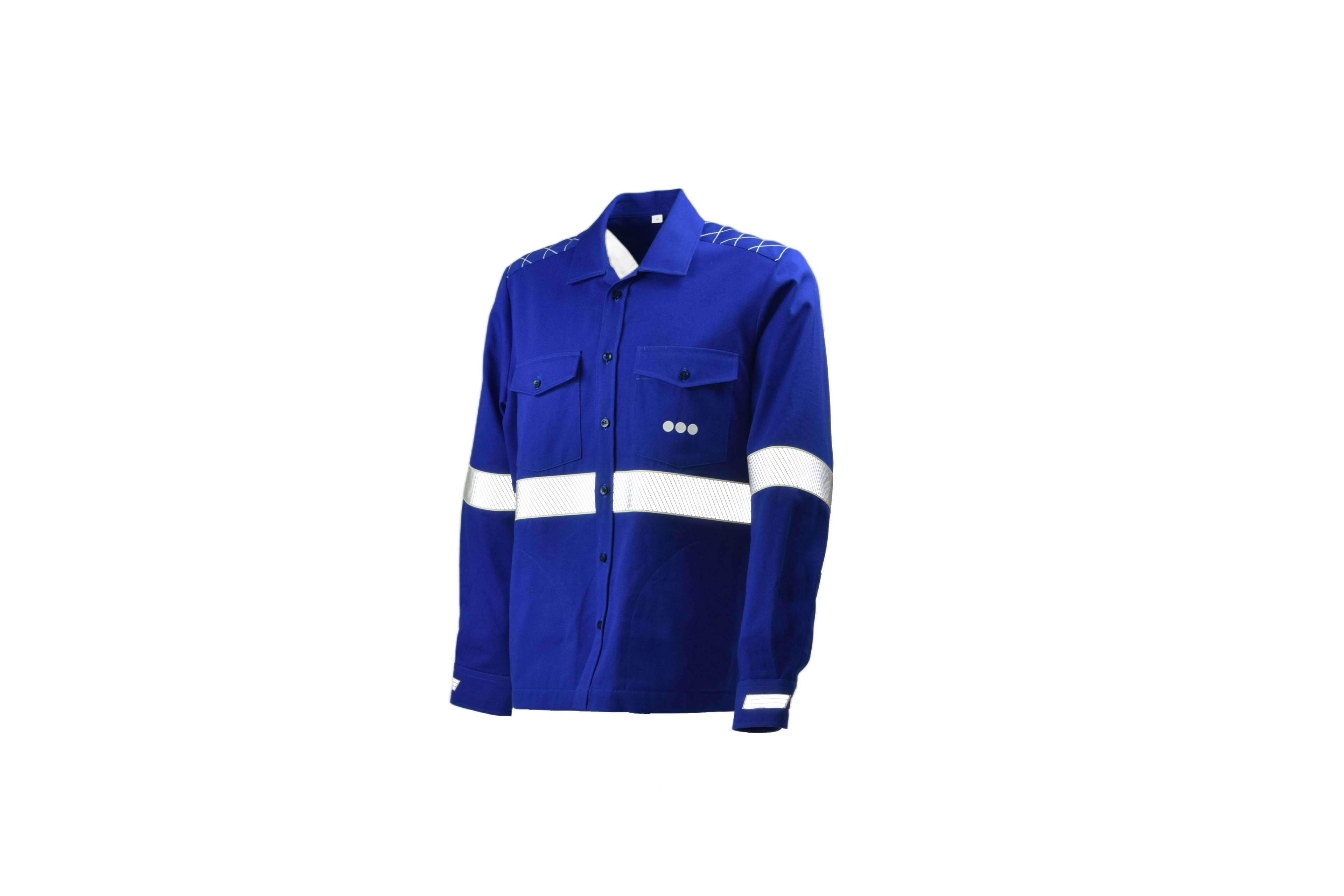 Reflective and Phosphorescent Work Overshirt