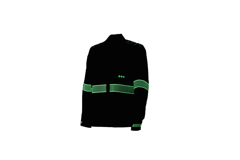 Reflective and Phosphorescent Work Overshirt